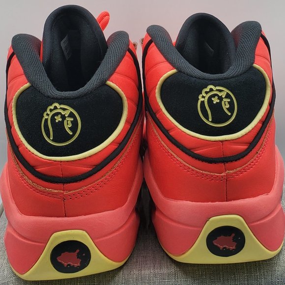 REEBOK QUESTION MID 'HOT ONES' MEN'S SIZE 10.5 BASKETBALL SNEAKERS GV7093 RARE - Picture 8 of 9